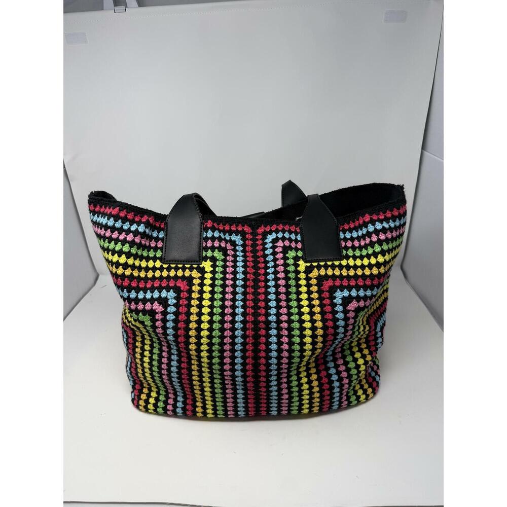 KARL LAGERFELD PARIS Women's Multicolor Henriette Large Tote Bag - Picture 3 of 4